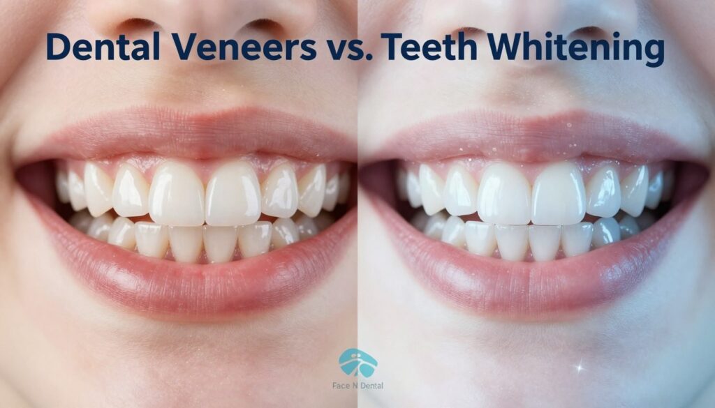 Dental Veneers vs. Teeth Whitening
