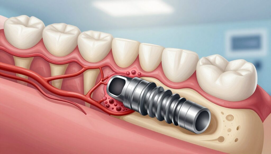 conventional dental implant osseointegration