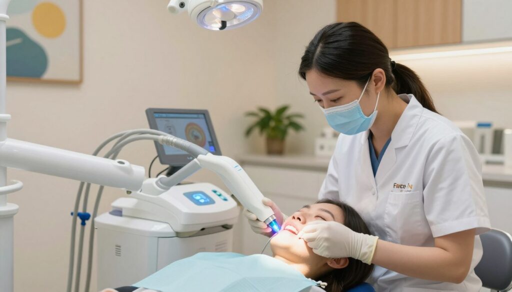 laser gum depigmentation benefits