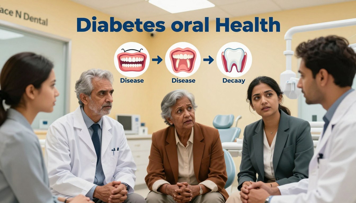 Diabetes oral health connection