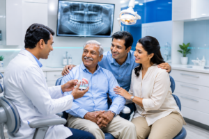 Missing Teeth Replacement treatment with dental implants for Indian patients at Face N Dental Clinic, Pune.