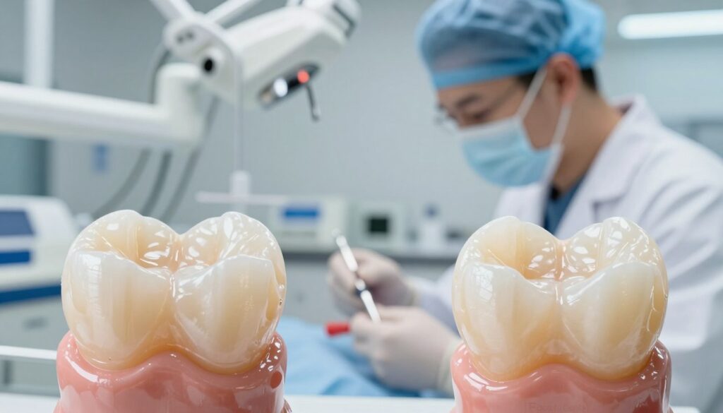 zirconia vs ceramic crown